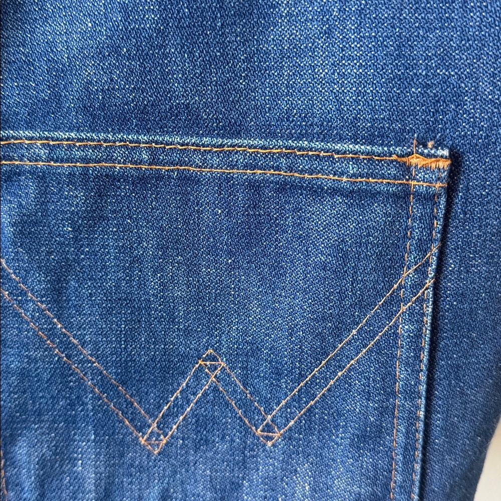 Vintage Wrangler Sherpa Lined Vest - Picture 4 of 6
